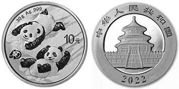 Chinese Panda Silver Coin