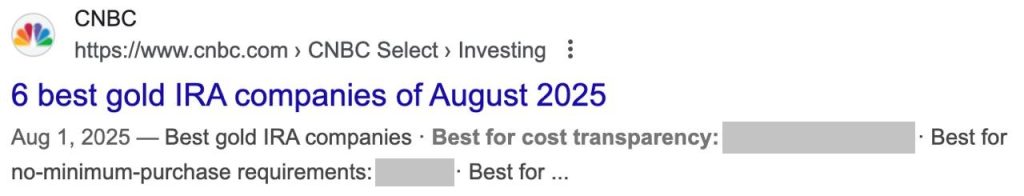 best-gold-companies-2025